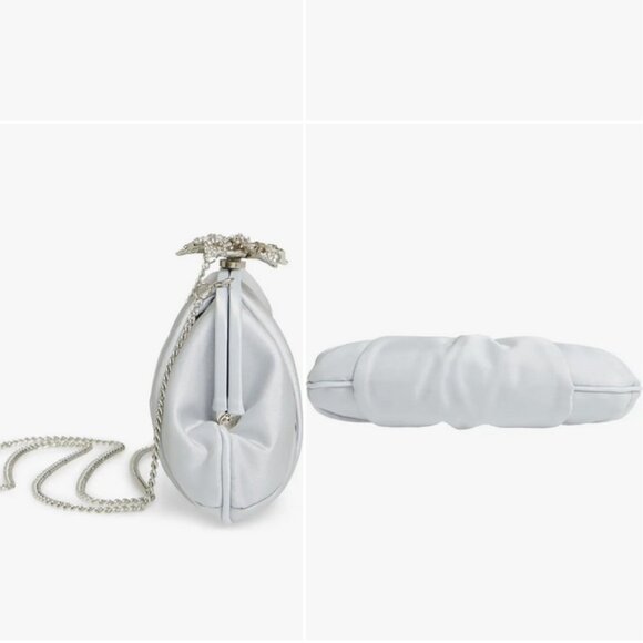 Nordstrom Floral Crystal Embellished Minaudiere - Picture 6 of 17